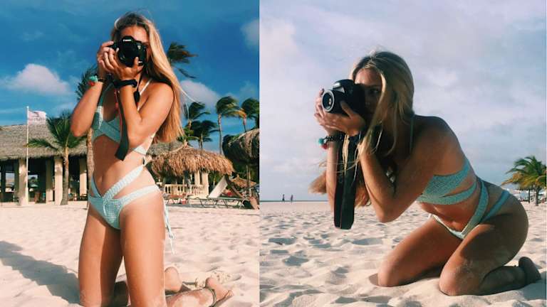 This SI Swim Search Hopeful is Joining Us on the Other Side of the Lens